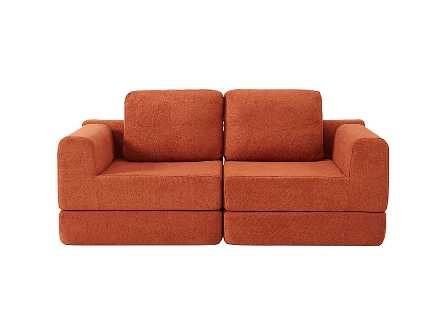 Canapé convertible fauteuil couchage multifonctionnel mousse mémoire forme soutien dorsal pour salon chambre petits espaces