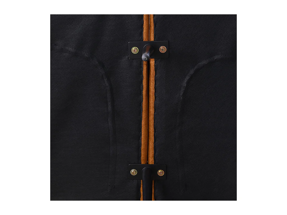 Canapé convertible deux places inclinable en tissu avec dossier réglable futon jaune pour salon