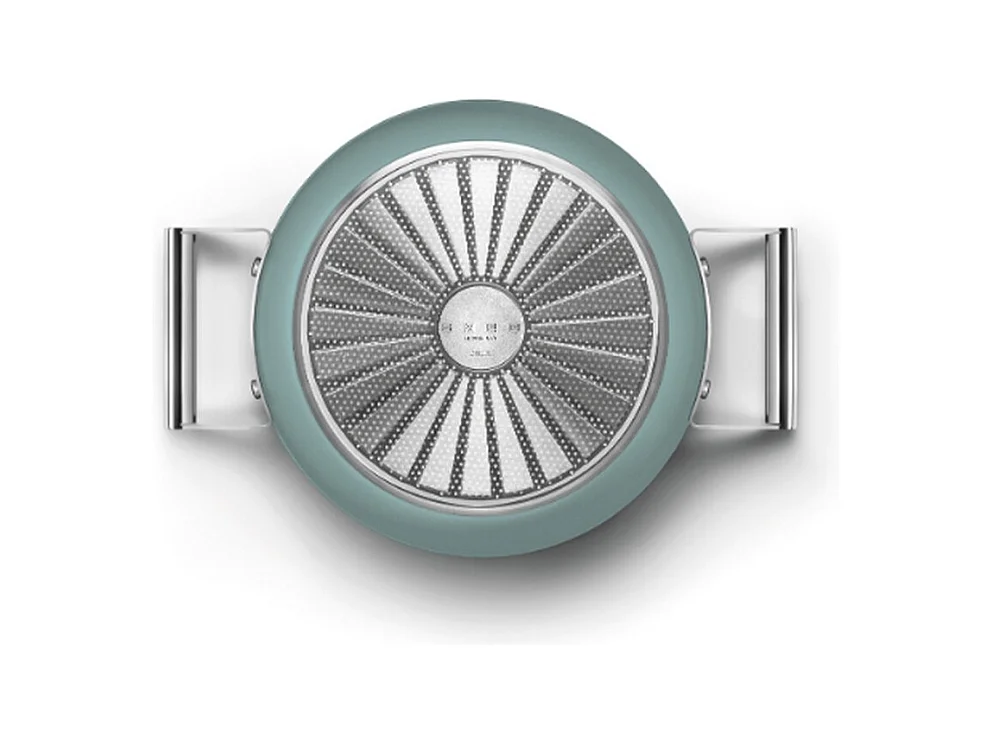 Smeg Faitout vert émeraude mat 24cm + couvercle - CSF2412EGM