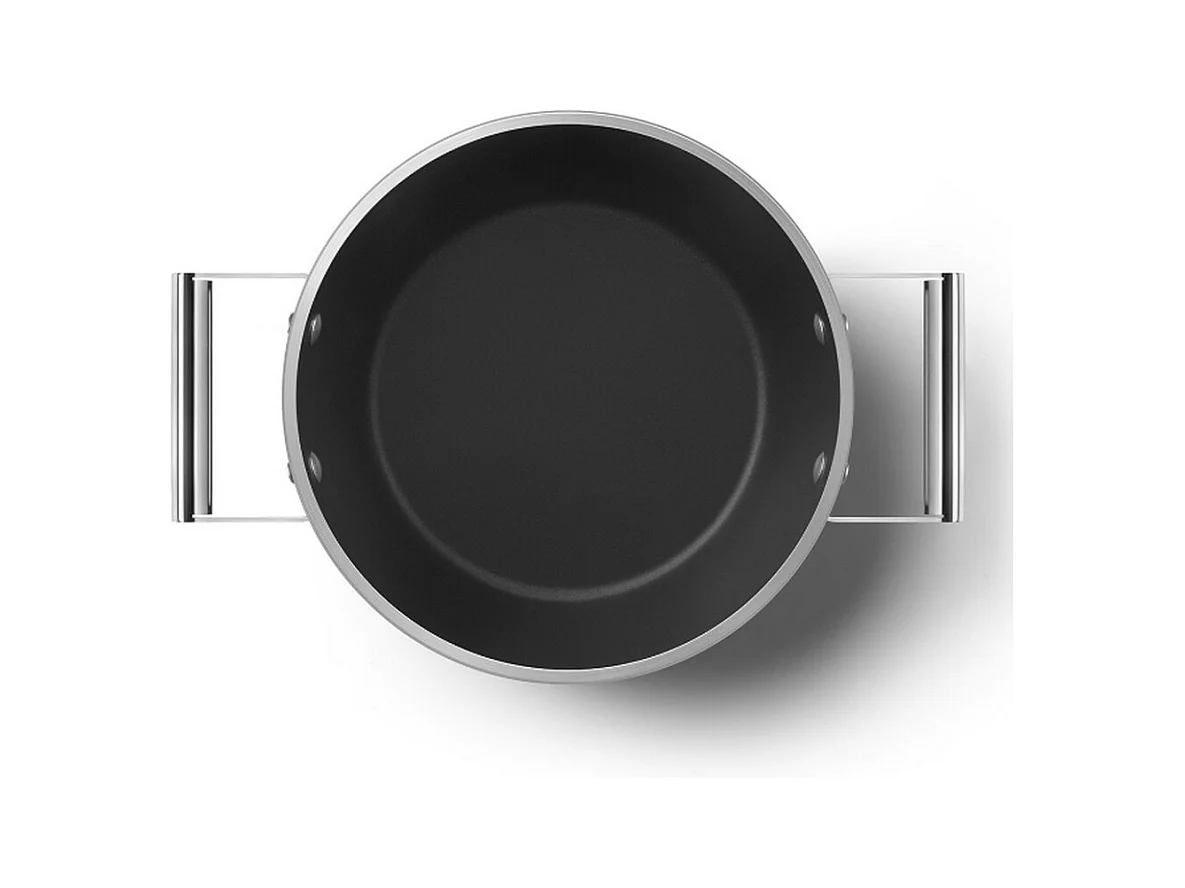 Smeg Faitout vert émeraude mat 24cm + couvercle - CSF2412EGM