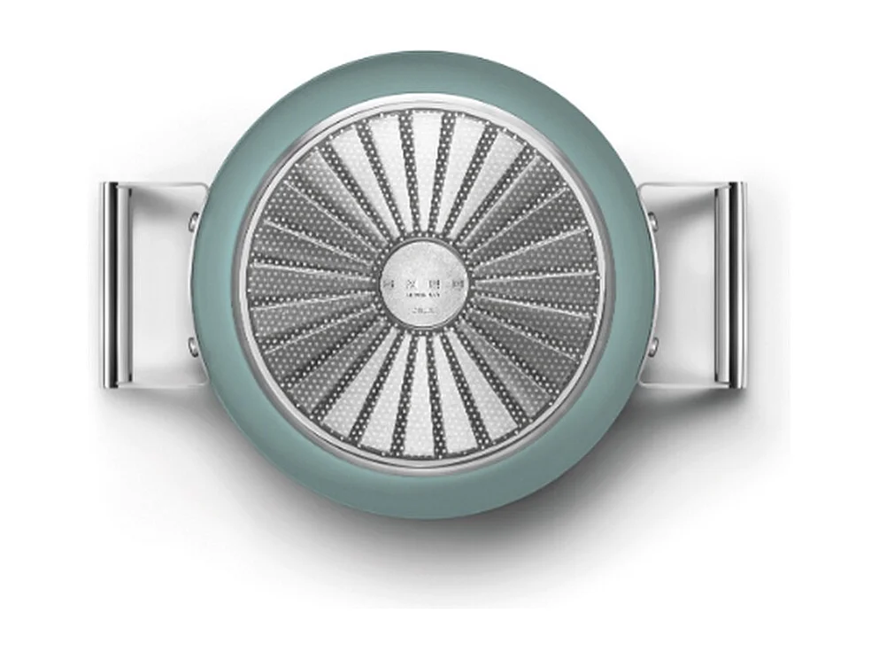 Smeg Faitout vert émeraude mat 24cm + couvercle - CSF2412EGM