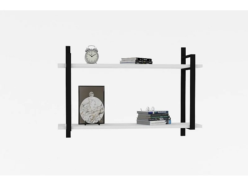 Estante de pared-Abat-Blanco