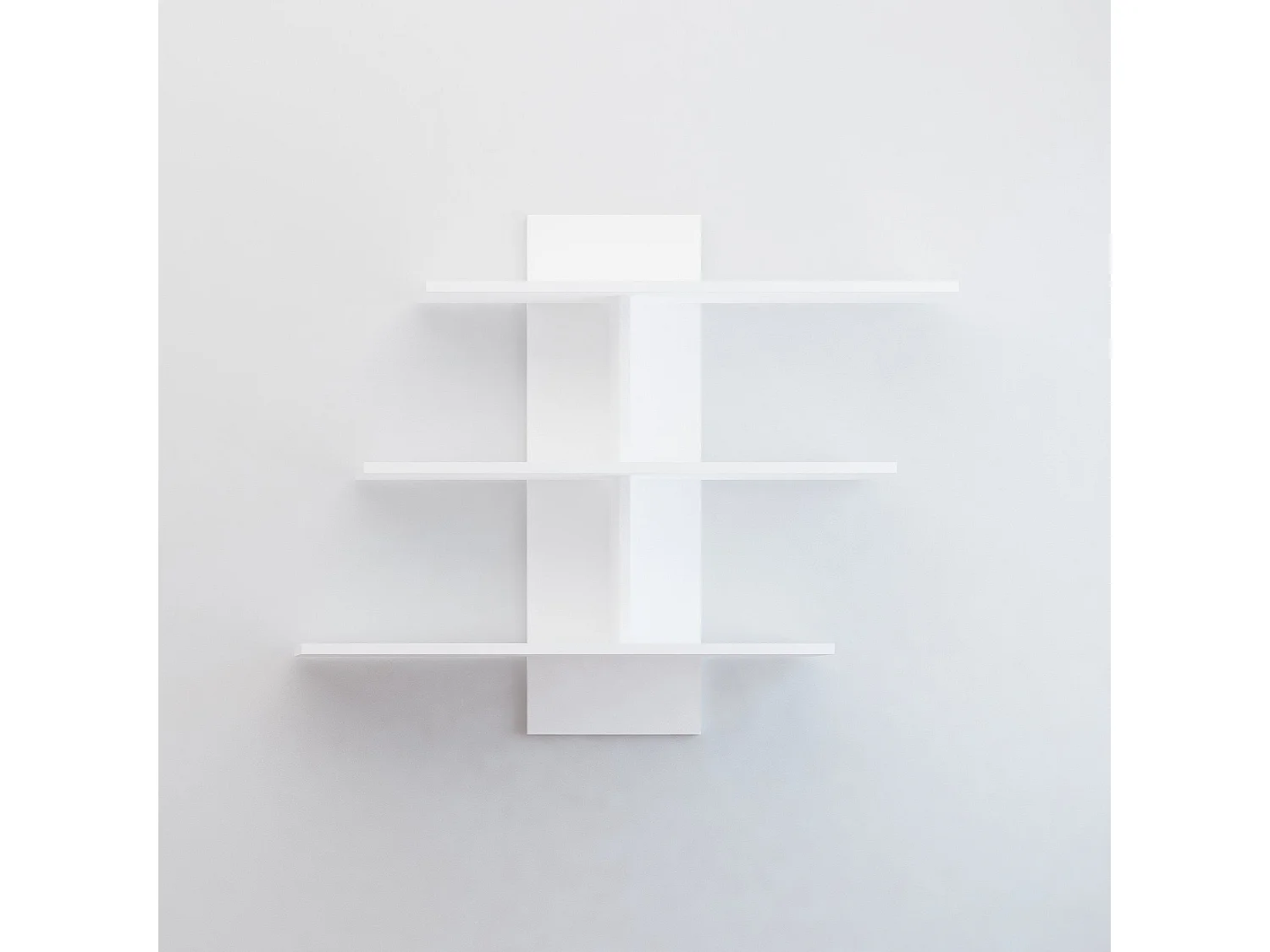 Wandplank – 111cm x 90cm x 20cm – Wit – Melamine