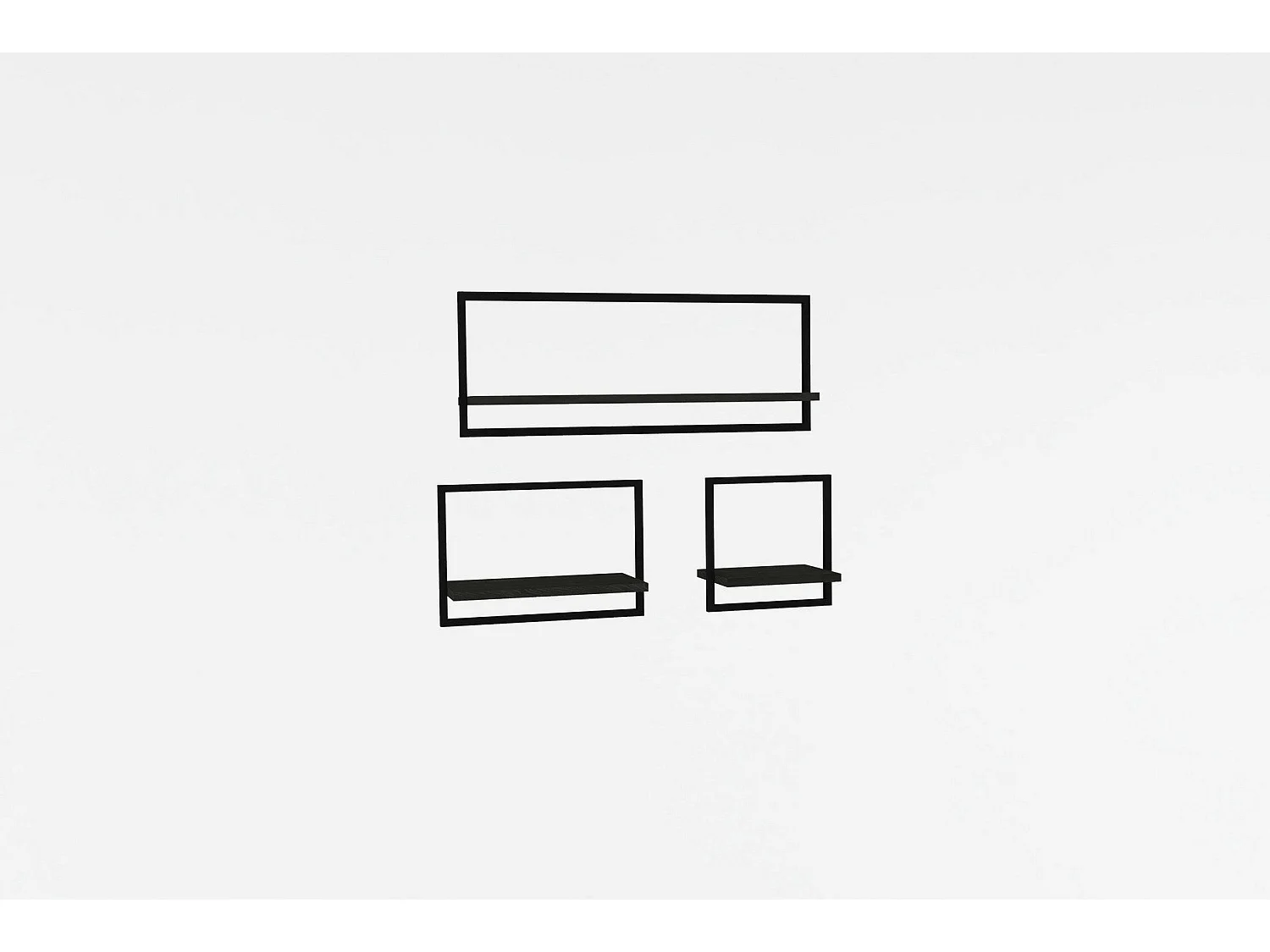 Wandregal-Yeso-Anthrazit