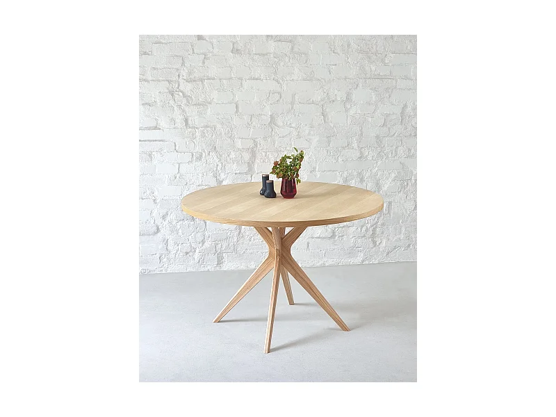 Runder Esstisch 100cm Jubi Bold Esche