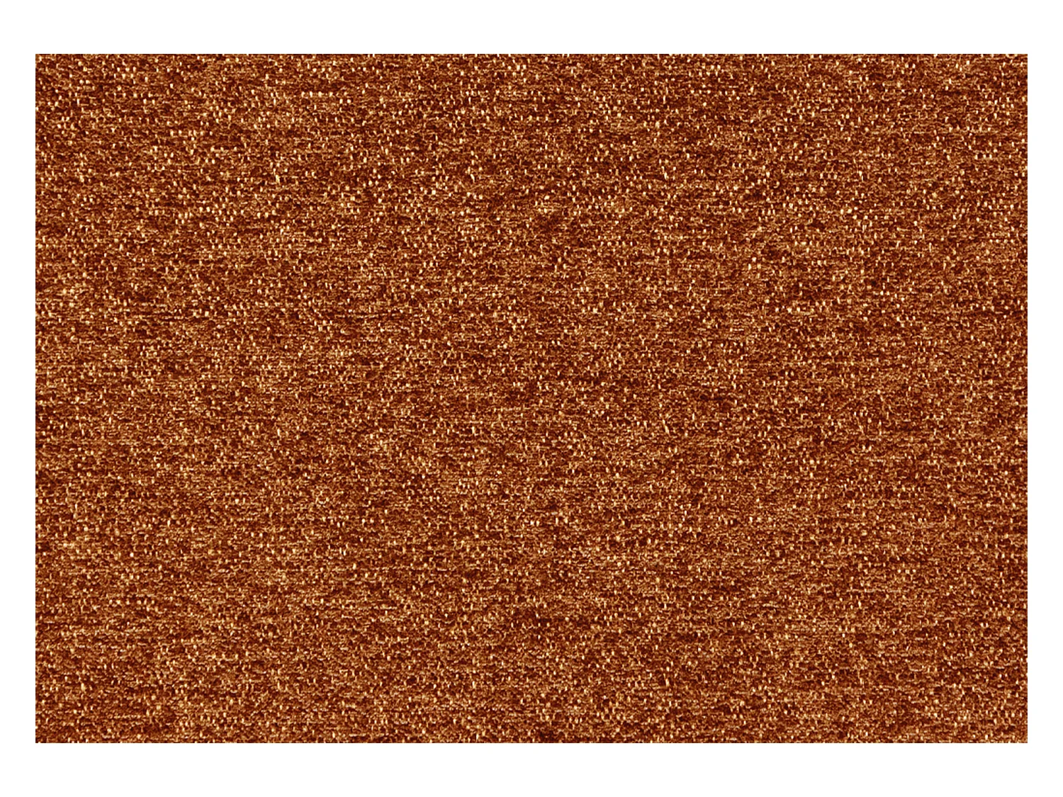 Canapé d'angle 4 places SALVINI, tissu orange