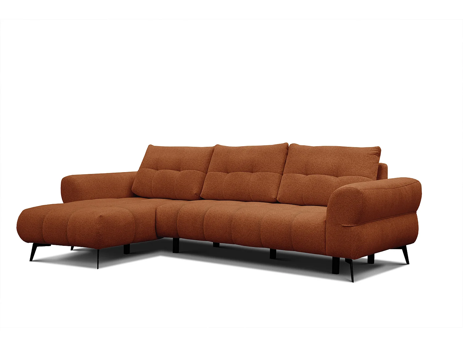 Ecksofa 4-Sitzer SALVINI, orange