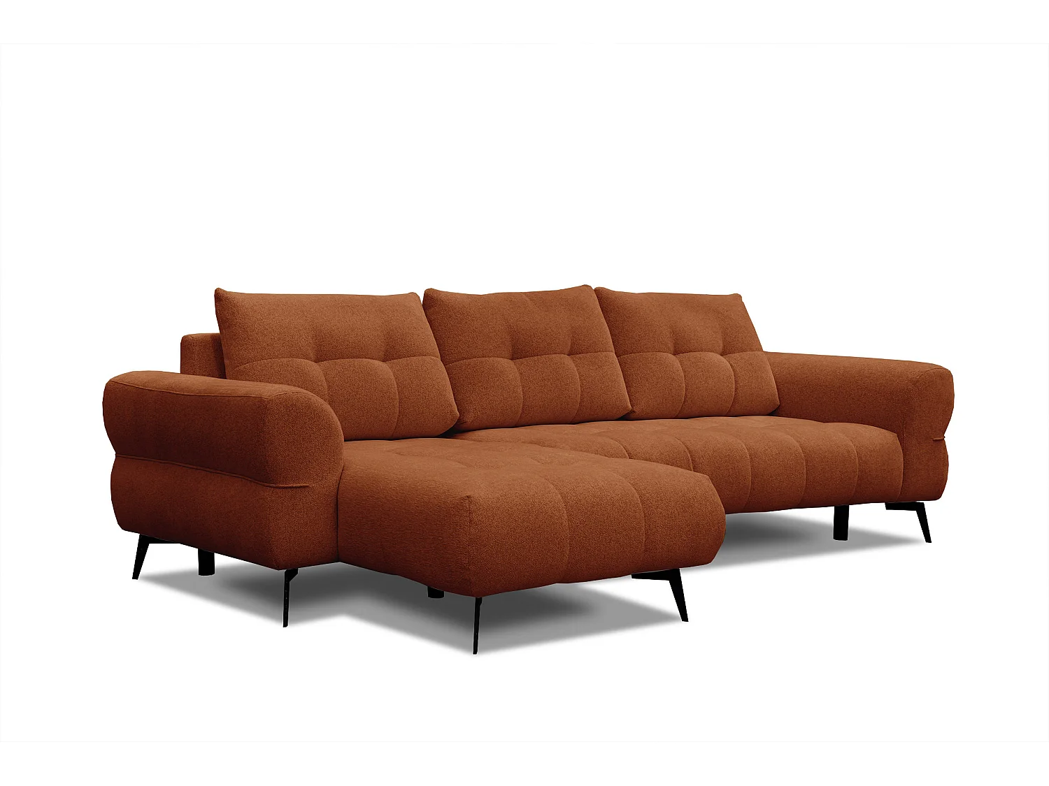 Ecksofa 4-Sitzer SALVINI, orange