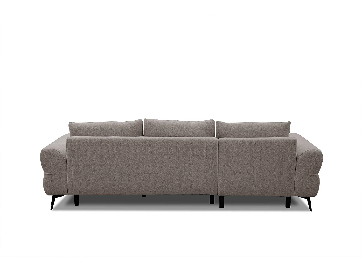 Ecksofa 4-Sitzer SALVINI, dunkelbeige