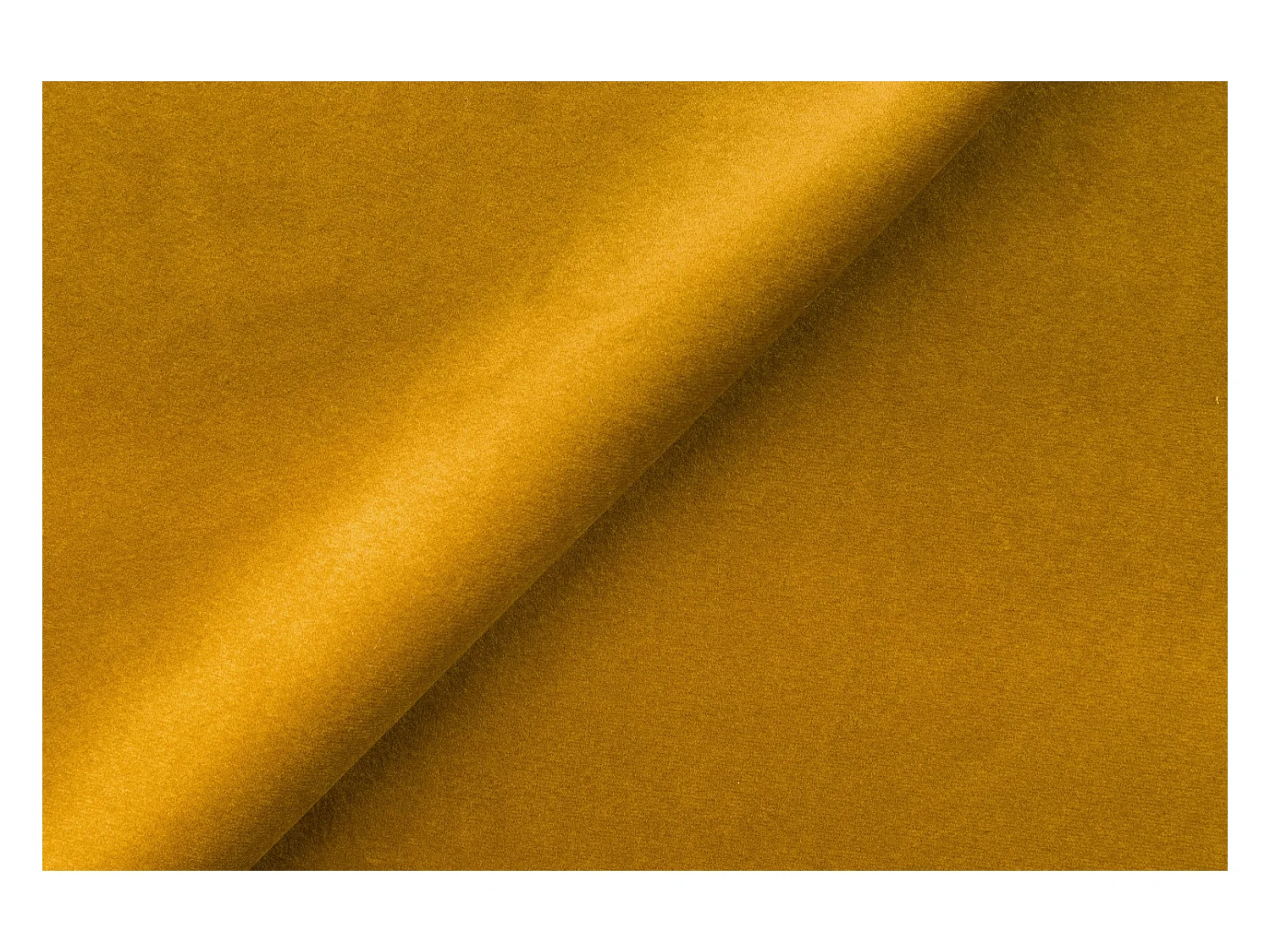 Ecksofa U-Form Cursal V, Stoff Salvador, Gelb, Rechts