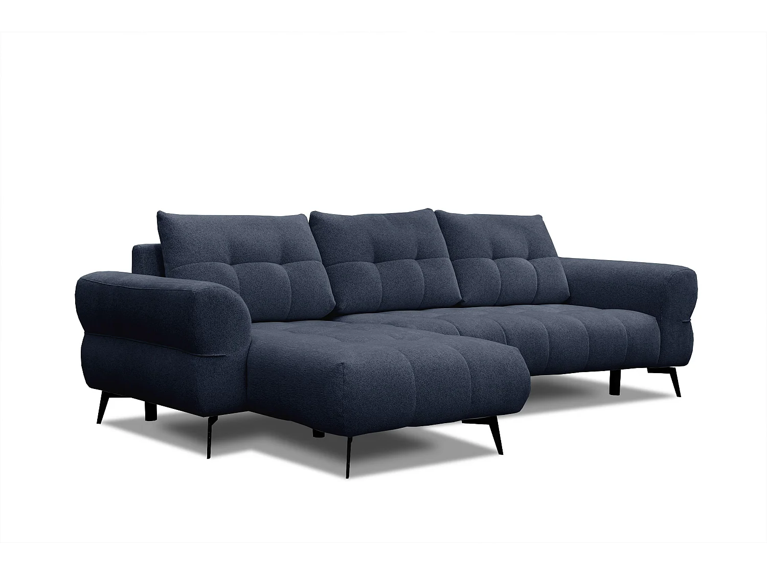 Ecksofa 4-Sitzer SALVINI, dunkelblau