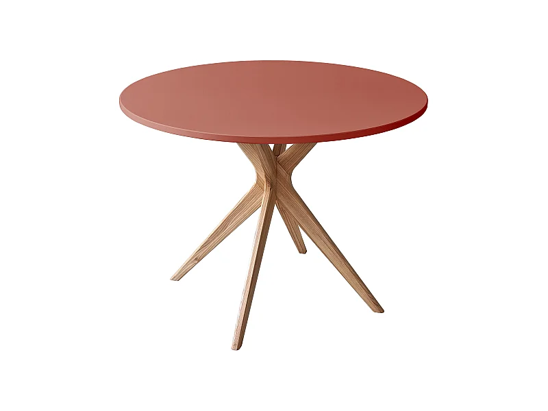 Runder Esstisch 110cm Jubi Bold Antikrosa