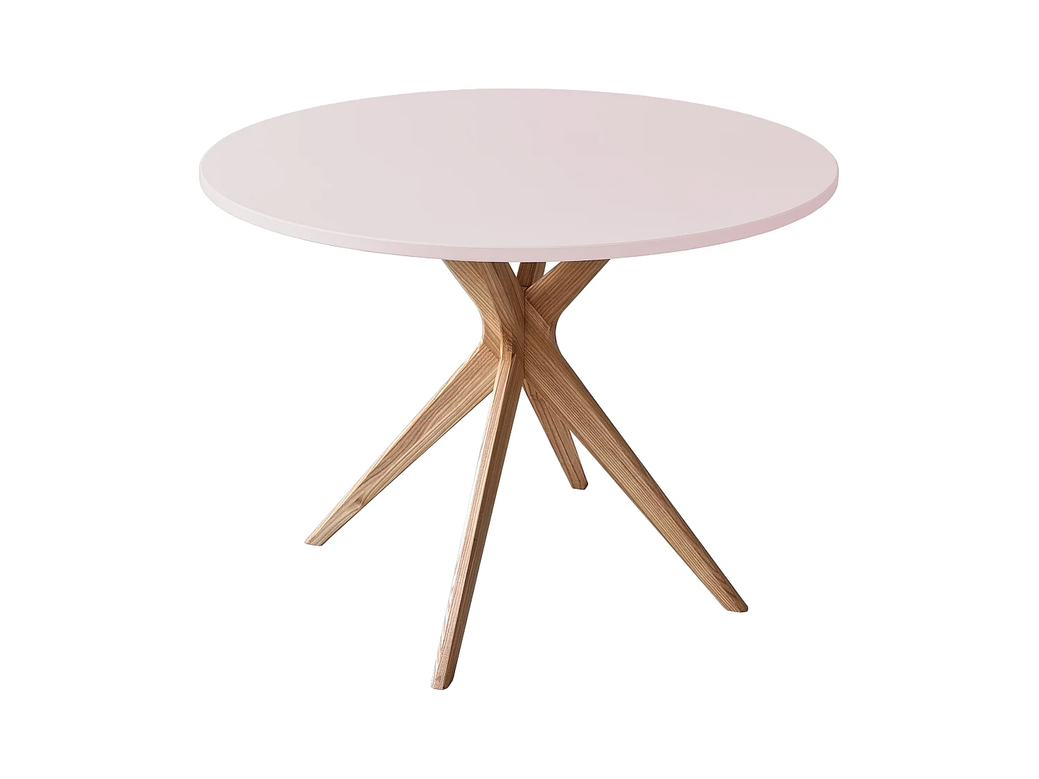 Runder Esstisch 110cm Jubi Bold Pudriges Rosa