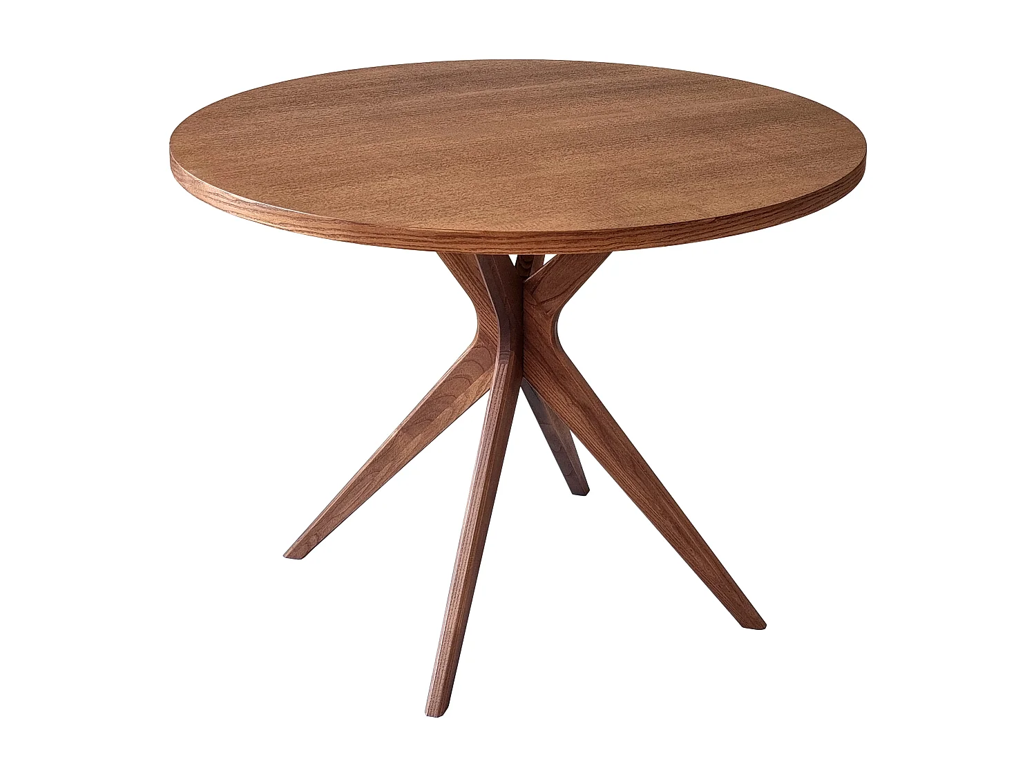 Table à manger ronde 110cm Jubi Bold Chêne