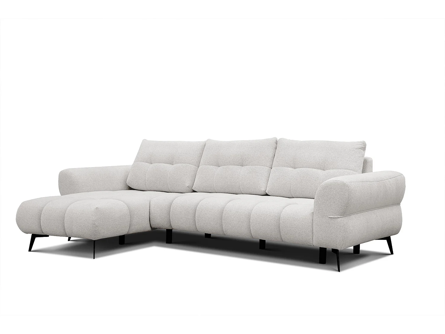 Ecksofa 4-Sitzer SALVINI, ecru