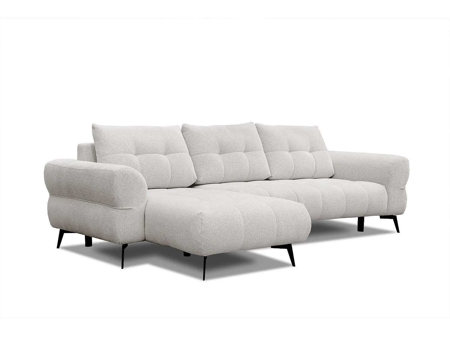 Ecksofa 4-Sitzer SALVINI, ecru