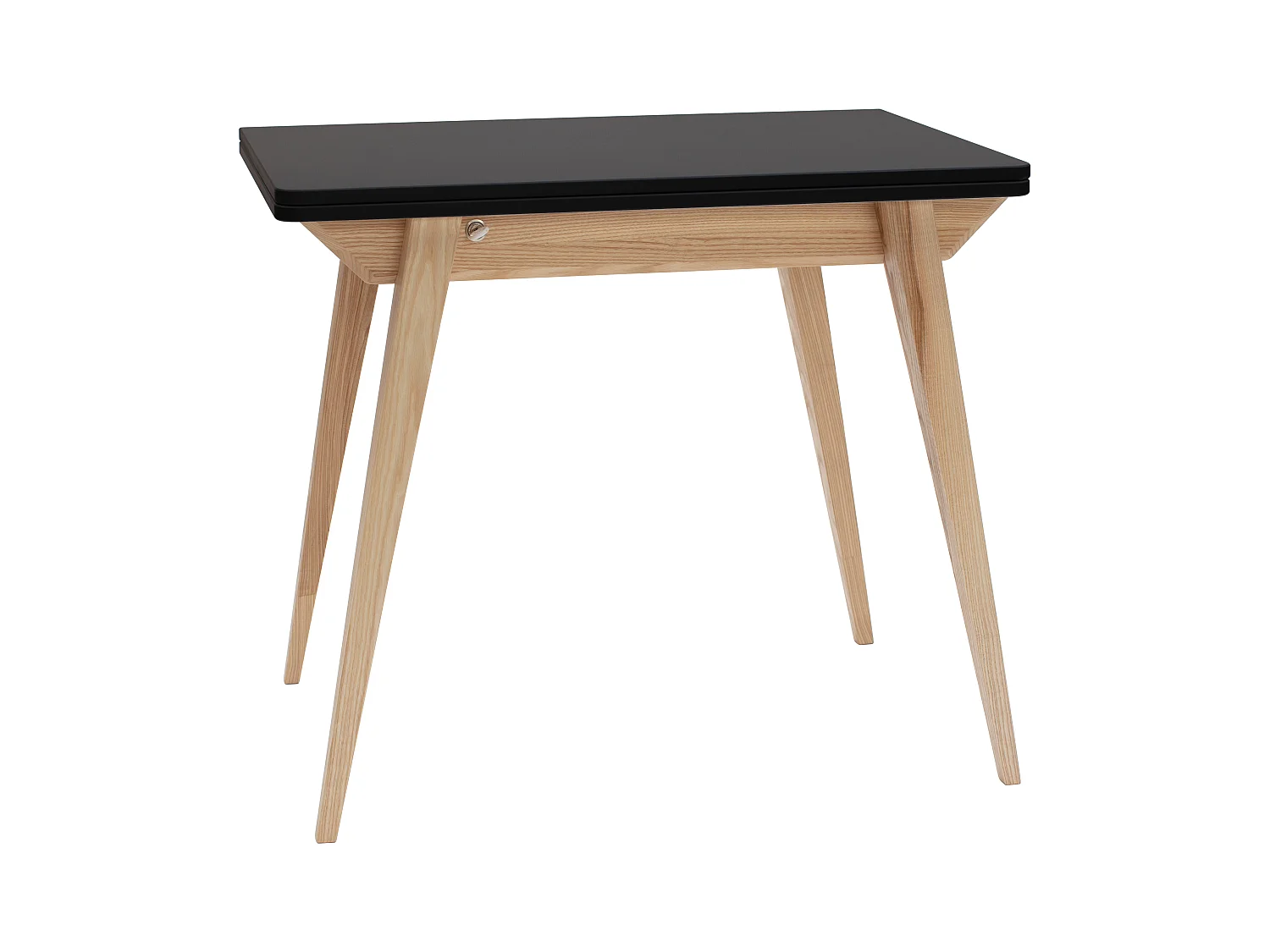 Table à manger extensible 90x65 Envelope Noir