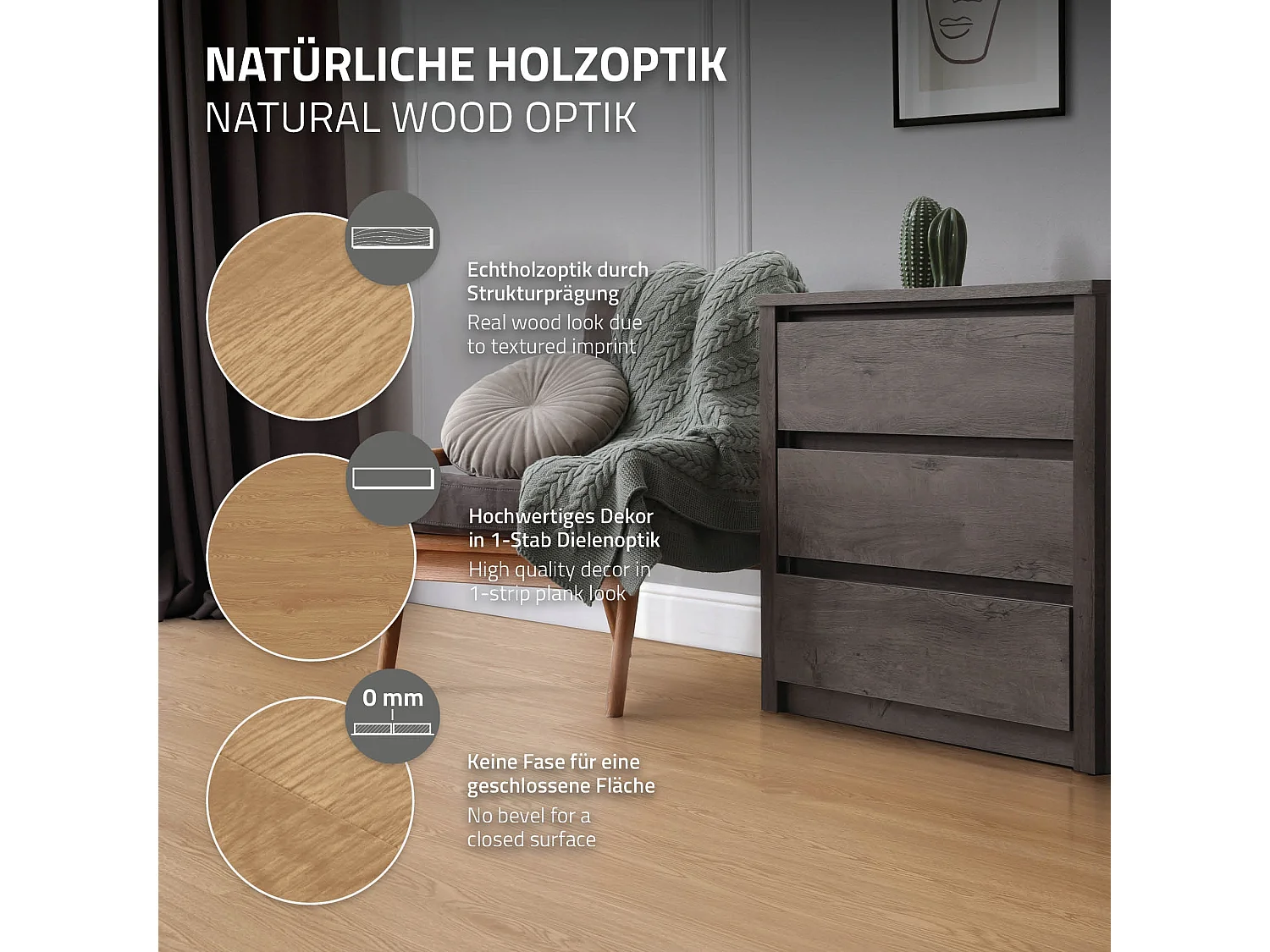 ML-Design Suelo vinílico de PVC 8,92m² color roble marrón planchas sistema autoadhesivo 91,5x15,3cm láminas grosor 2 mm efecto madera impermeable