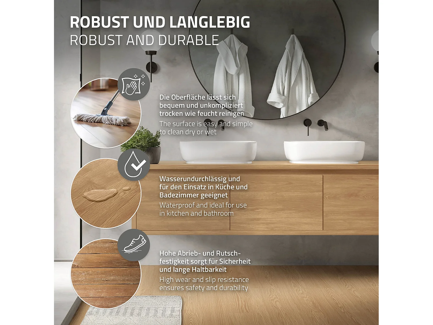 ML-Design Suelo vinílico de PVC 8,92m² color roble marrón planchas sistema autoadhesivo 91,5x15,3cm láminas grosor 2 mm efecto madera impermeable