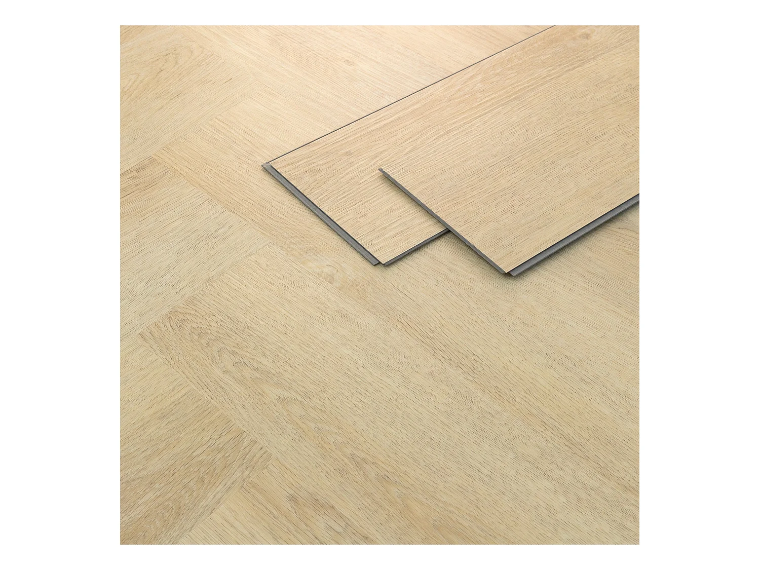 ML-Design Suelo vinílico de PVC 7.8m² color marrón roble natural 100 planchas sistema de click 61x12,8cm láminas grosor 4,2mm efecto madera