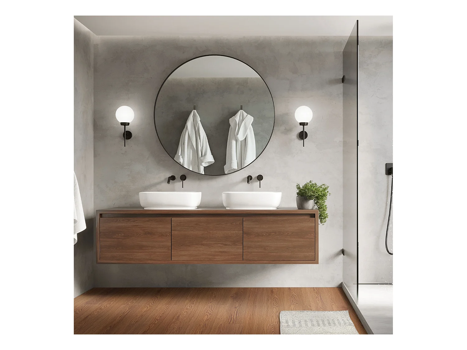 ML-Design Suelo vinílico de PVC 4,46m² color roble marrón-rojo 32x planchas autoadhesivas 91,5x15,3cm láminas grosor 2 mm efecto madera antideslizante