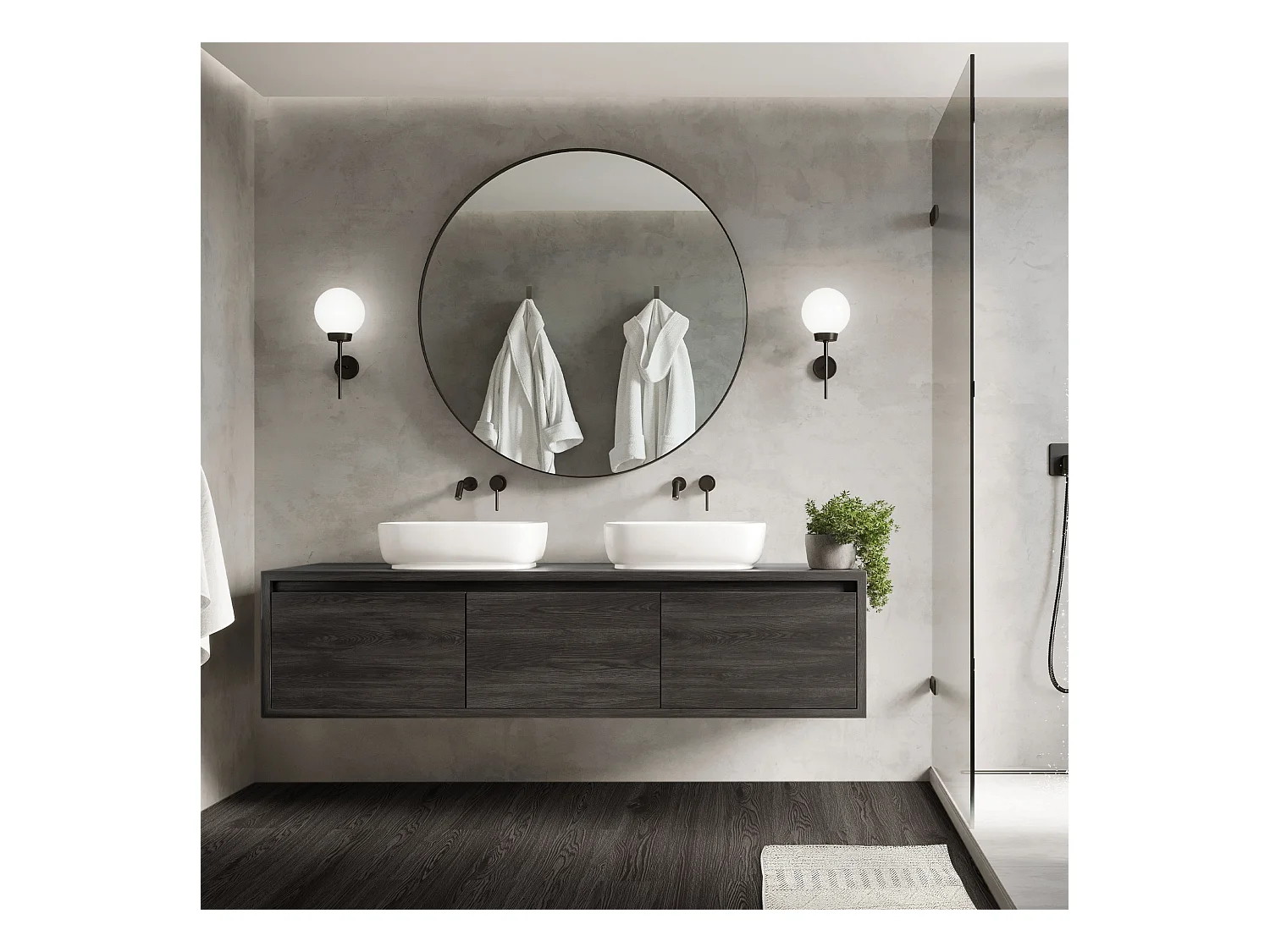 ML-Design Suelo vinílico de PVC 2,23m² roble gris oscuro 16x planchas autoadhesivas 91,5x15,3cm láminas grosor 2 mm efecto madera antideslizante