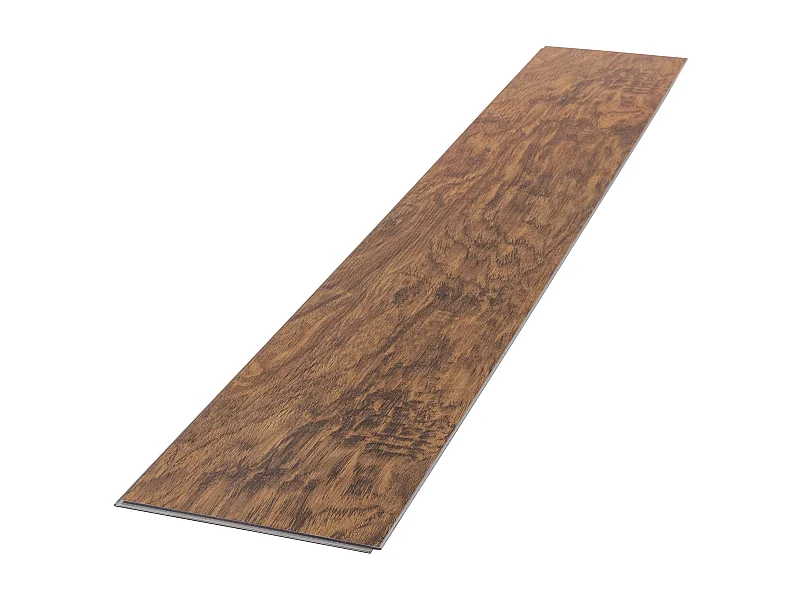 ML-Design Suelo vinílico de PVC 3,08m² color madera acacia marrón 14x planchas sistema click 122x18cm láminas grosor 4,2mm efecto madera impermeable