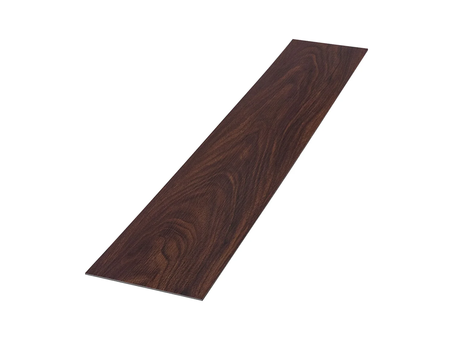 ML-Design Suelo vinílico de PVC 8,92m² color nogal marrón rojizo 64 planchas autoadhesivas 91,5x15,3cm láminas grosor 2mm efecto madera antideslizante