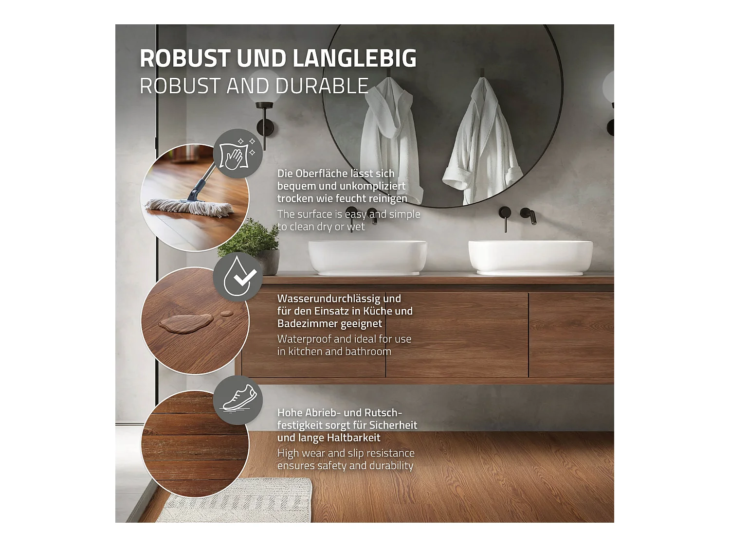 ML-Design Suelo vinílico de PVC 6,69m² color rojo - marrón planchas sistema autoadhesivo 91,5x15,3cm láminas grosor 2 mm efecto madera impermeable