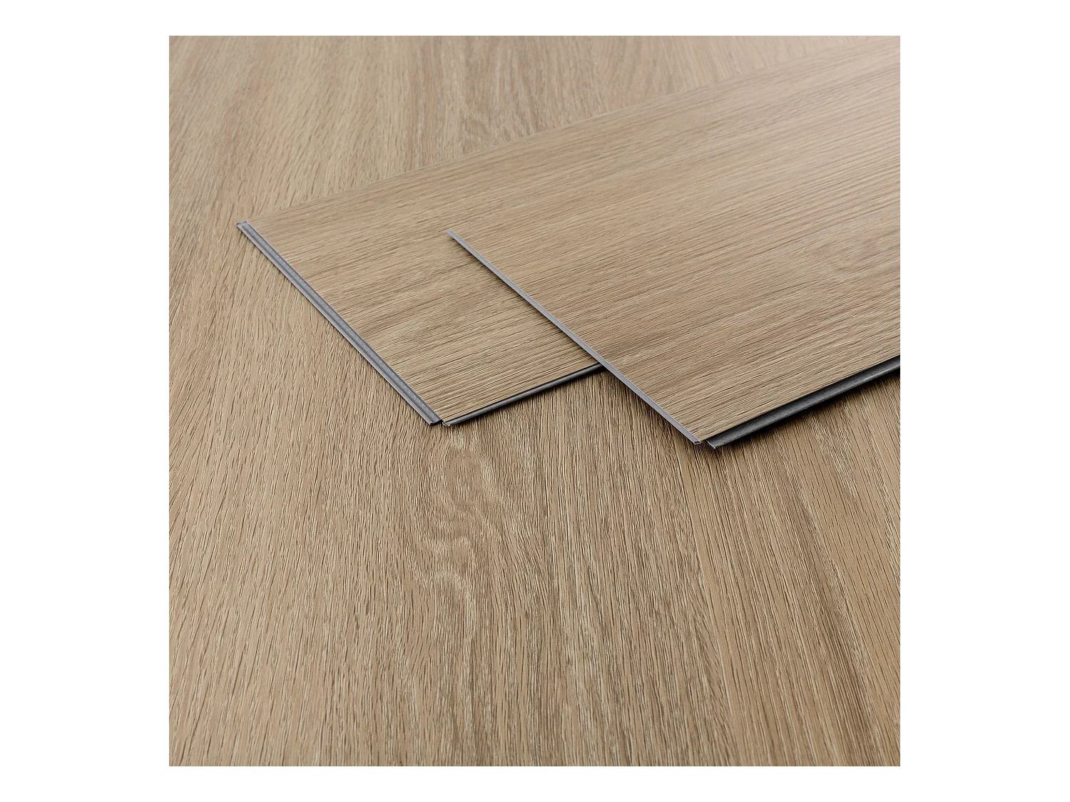 ML-Design Suelo vinílico de PVC 3,08m² color roble golden hour 14x planchas sistema de click 122x18 cm láminas grosor 4,2mm efecto madera impermeabl