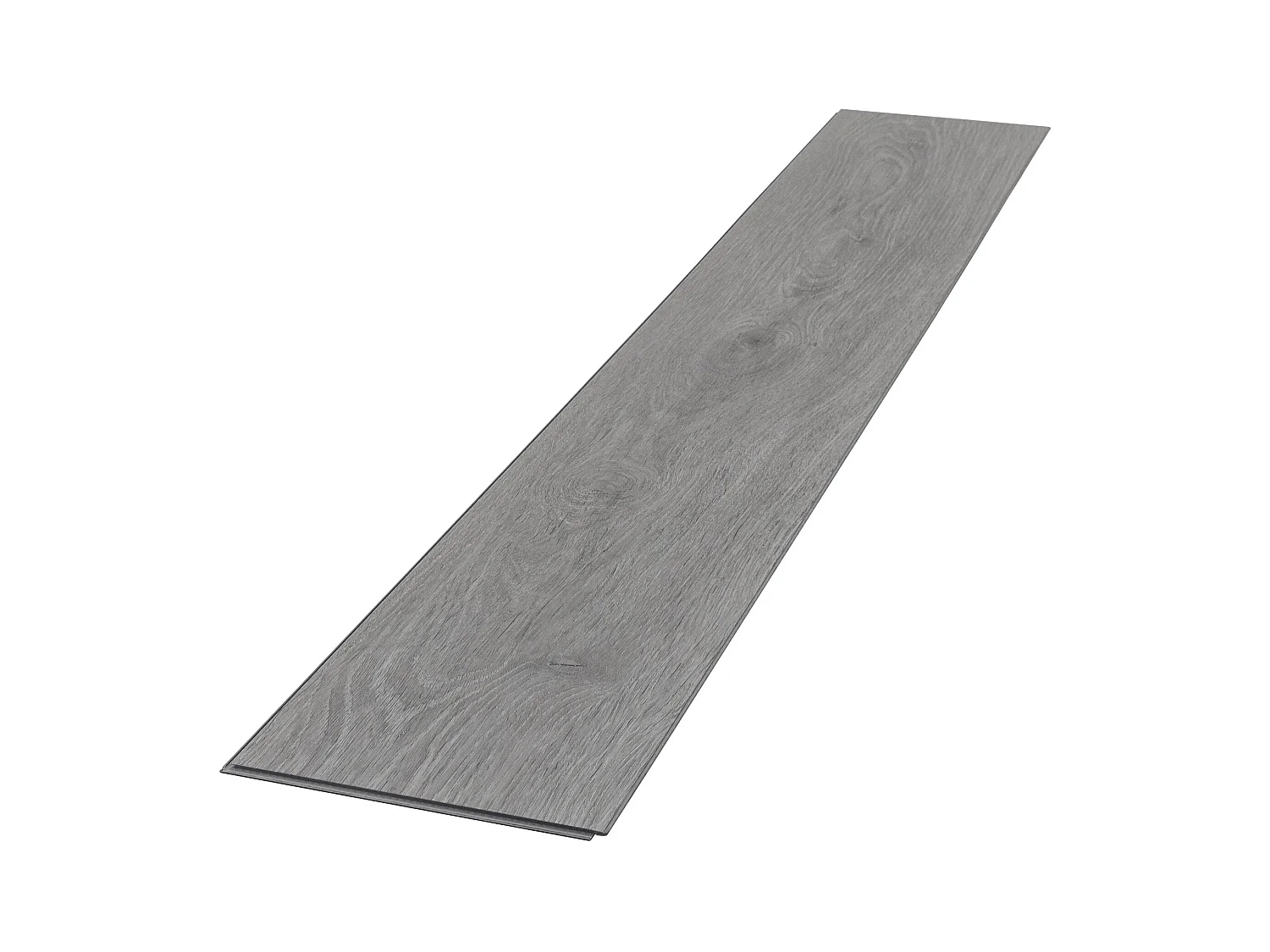 Revêtement de sol clipsable en vinyle 122cmx18cmx4,2mm 6,16m²/28 planches gris chêne windswell hickory imitation parquet pvc étanche classe charge 34