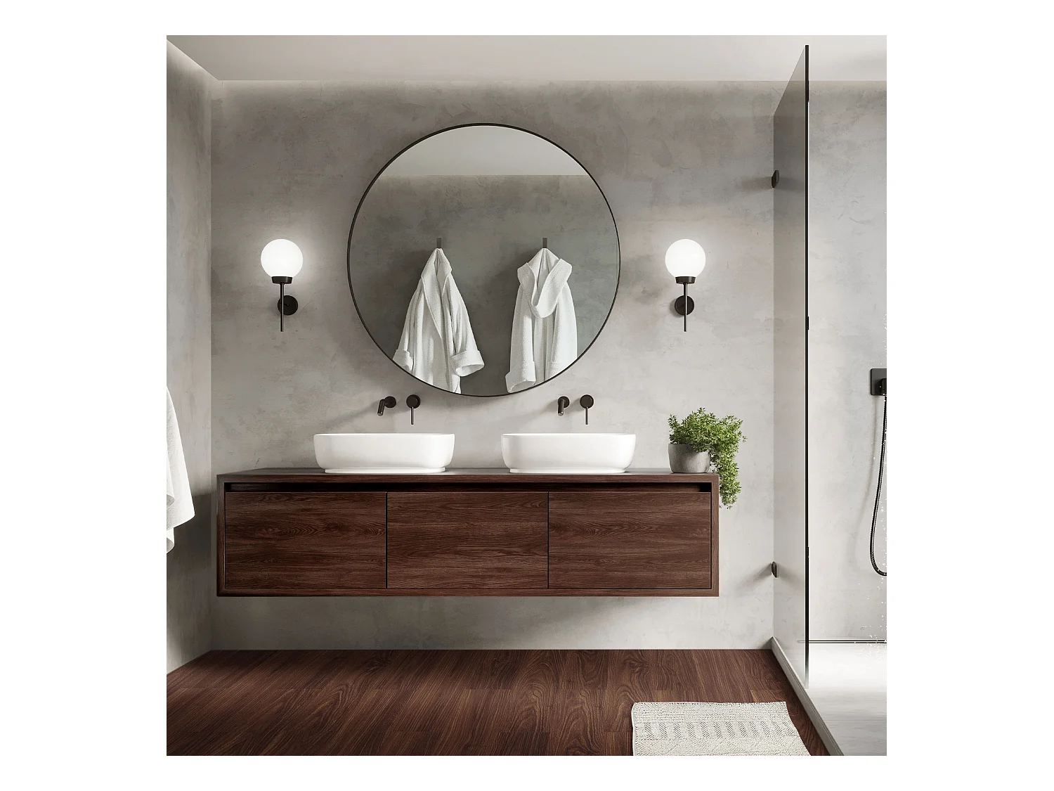 ML-Design Suelo vinílico de PVC 11,15m² color nogal marrón rojizo 80 plancha autoadhesivas 91,5x15,3cm láminas grosor 2mm efecto madera antideslizante