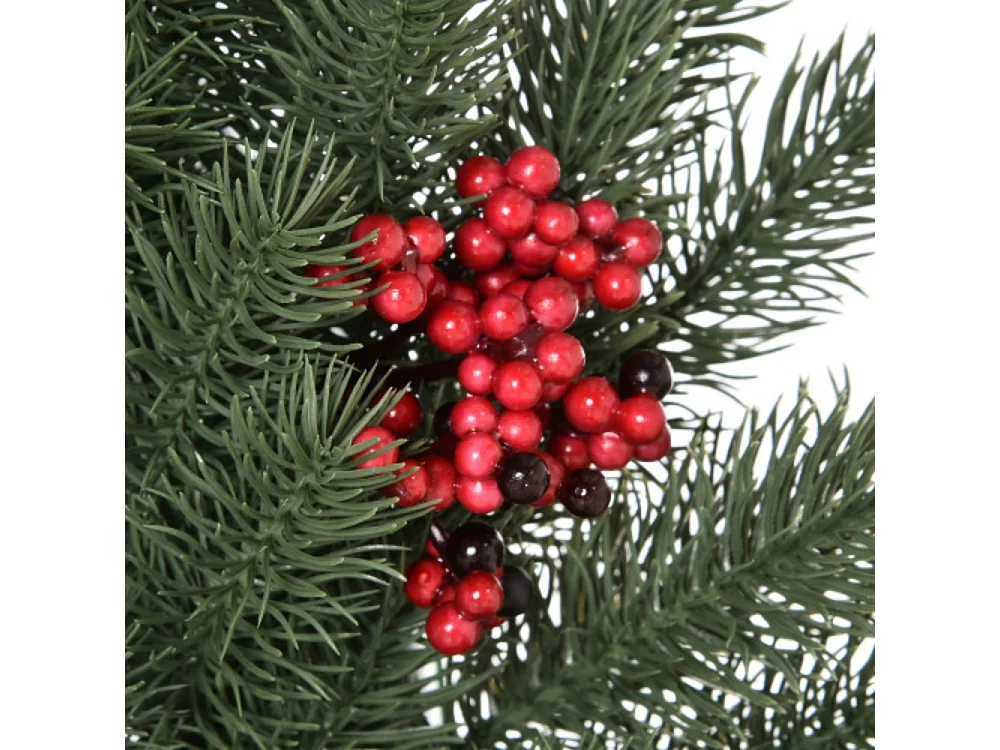 Weihnachtskranz Türkranz mit Aufhängeöse Ø60 cm, Wreath Weihnachten für festliche Dekoration