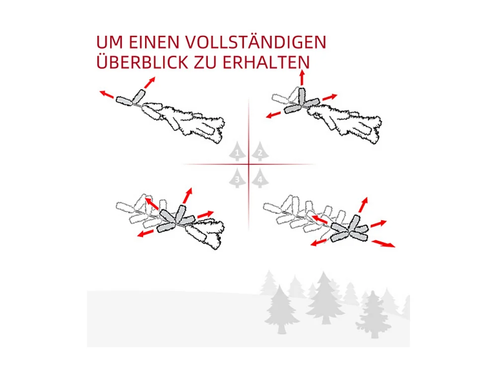 Künstliche Weihnachtsgirlande, Tannenbaumgirlande für Treppen & Kamin, festliche in Grün 1,8 m