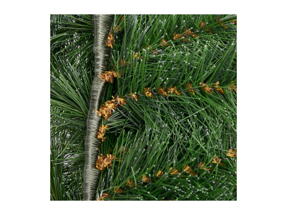 Künstliche Weihnachtsgirlande, Tannenbaumgirlande für Treppen & Kamin, festliche in Grün 1,8 m