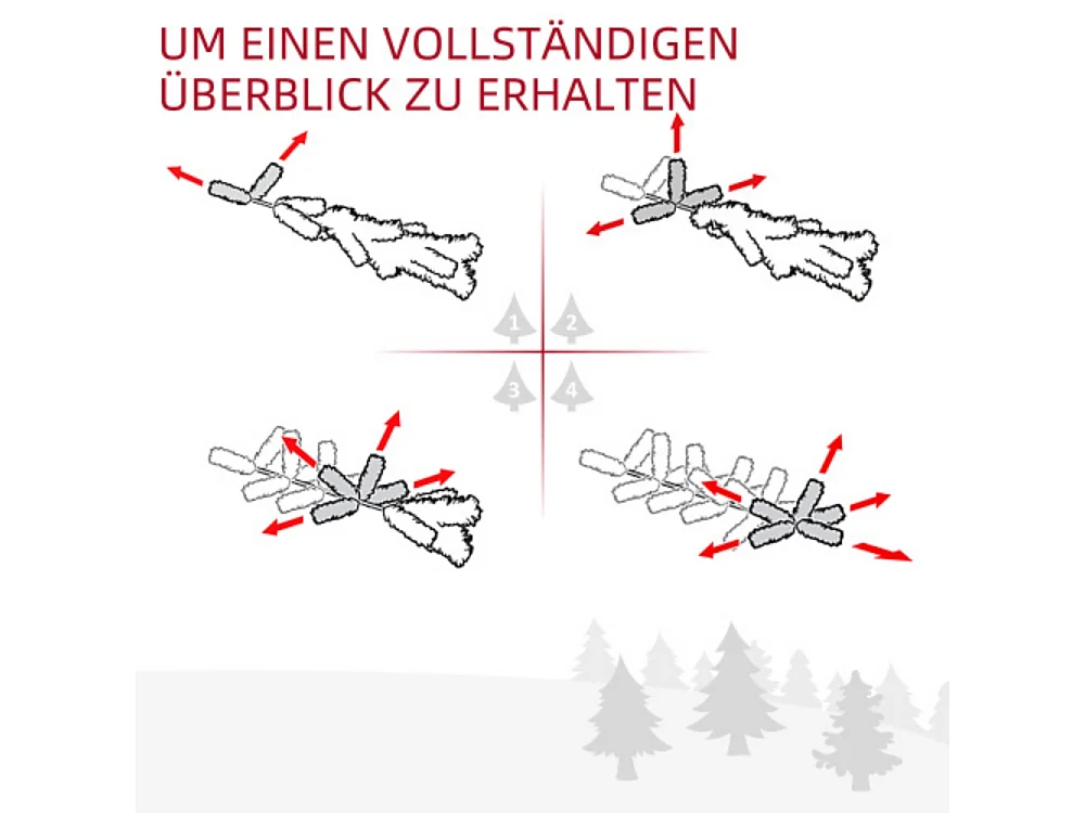 Künstliche Weihnachtsgirlande, Tannenbaumgirlande für Treppen & Kamin, festliche in Grün 1,8 m