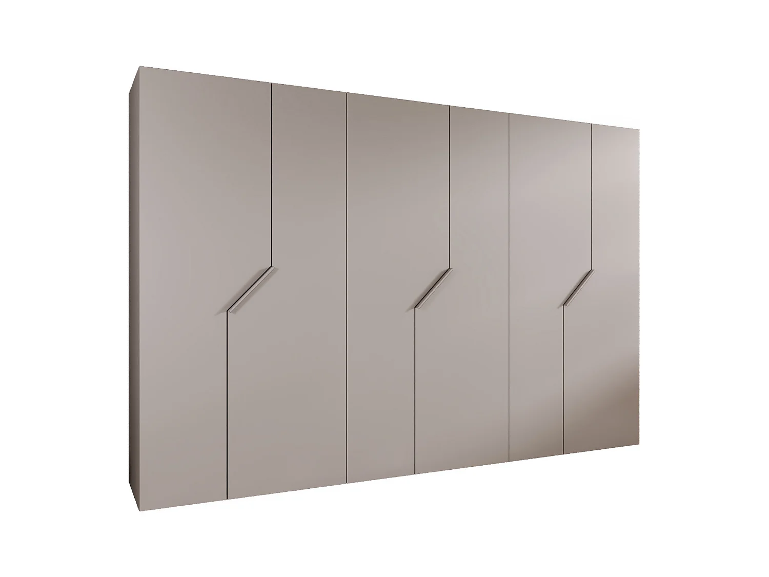 Draaideurkast Andrew 1 300 / 202 / 52 (Kasjmir + handgrepen: Kasjmir)