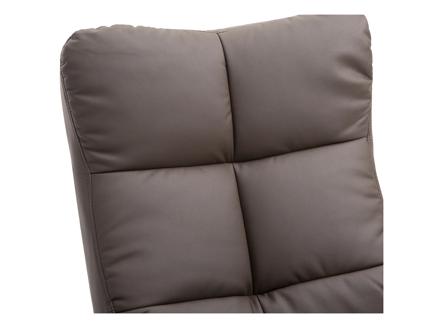 Relaxsessel mit Hocker, 360°drehbarer Fernsehsessel mit Liegefunktion Lesesessel für Schlafzimmer, Wohnzimmer