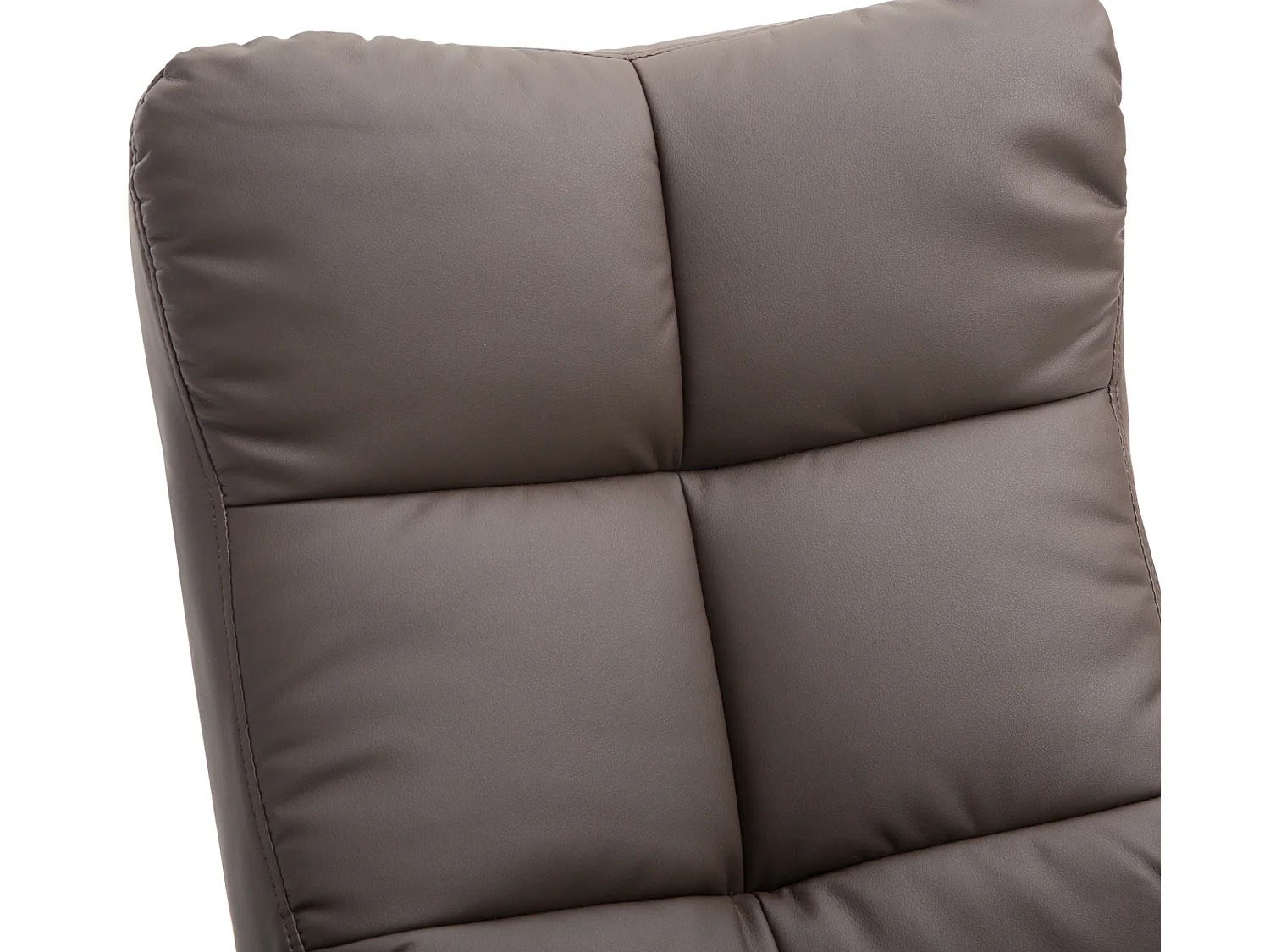 Relaxsessel mit Hocker, 360°drehbarer Fernsehsessel mit Liegefunktion Lesesessel für Schlafzimmer, Wohnzimmer