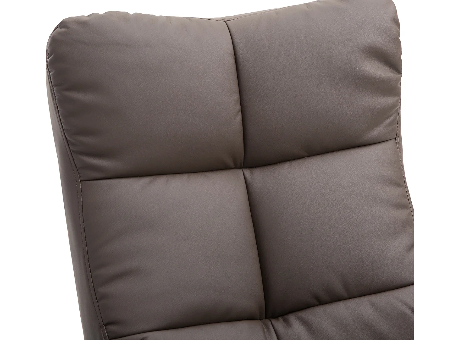 Relaxsessel mit Hocker, 360°drehbarer Fernsehsessel mit Liegefunktion Lesesessel für Schlafzimmer, Wohnzimmer