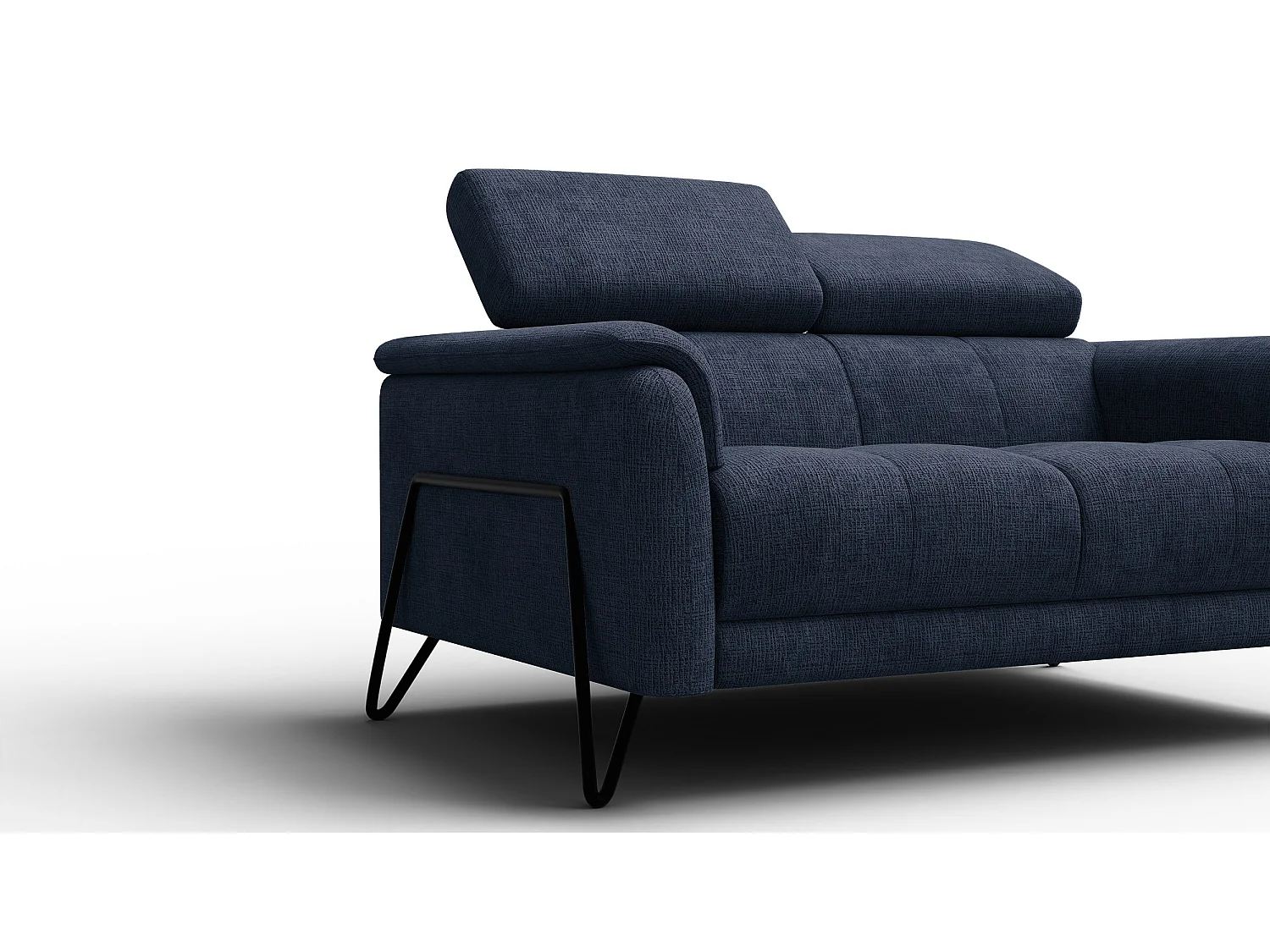 Sofa 2-Sitzer RODEN, marineblau
