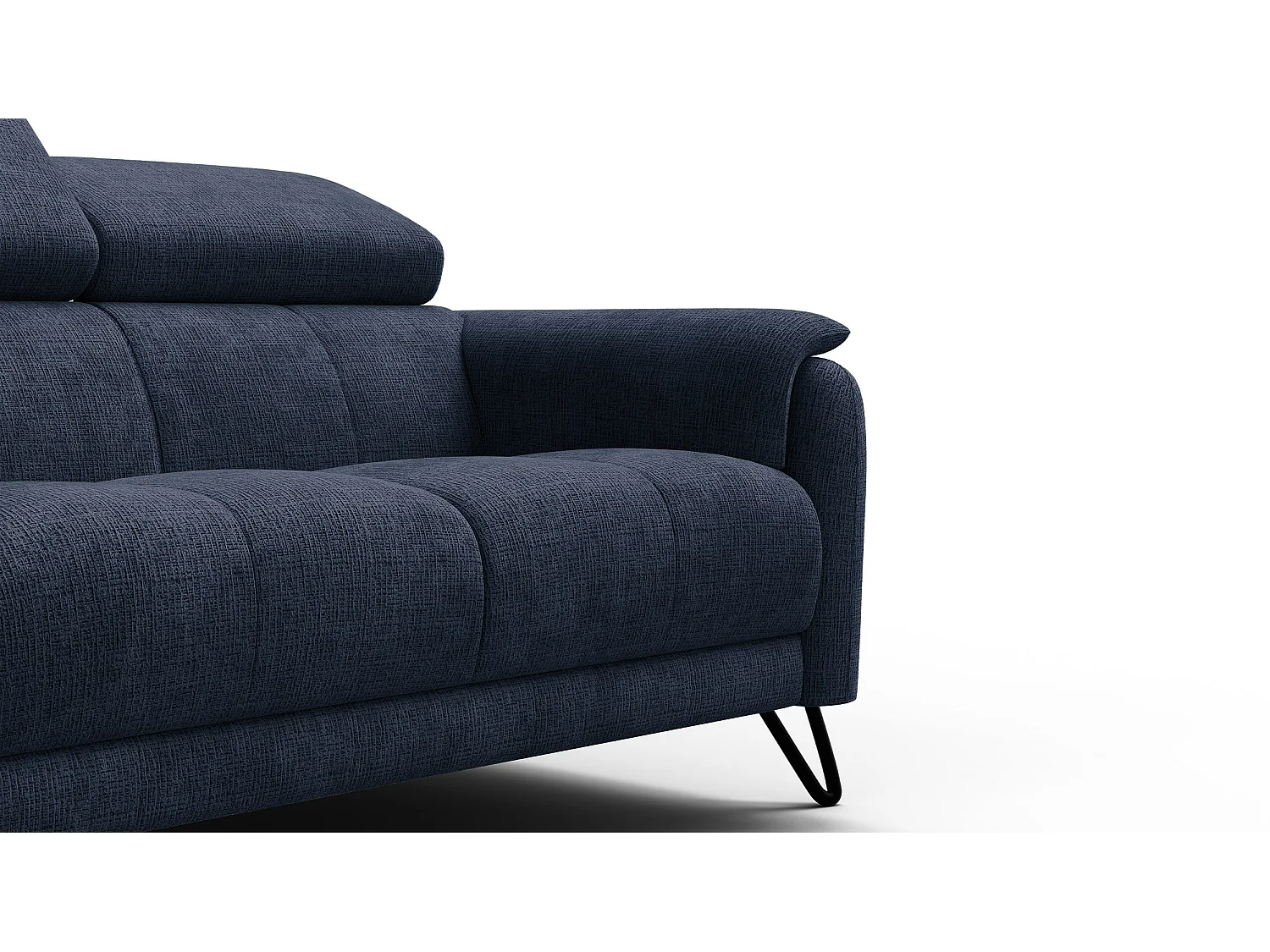 Sofa 2-Sitzer RODEN, marineblau