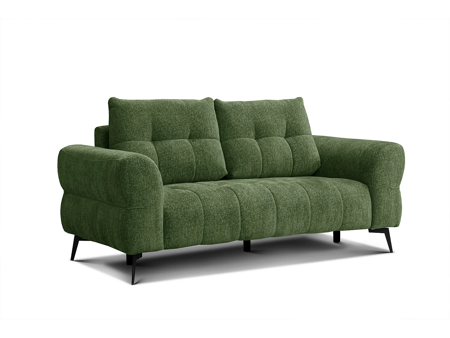 Sofa 2,5-Sitzer SALVINI, dunkelgrün