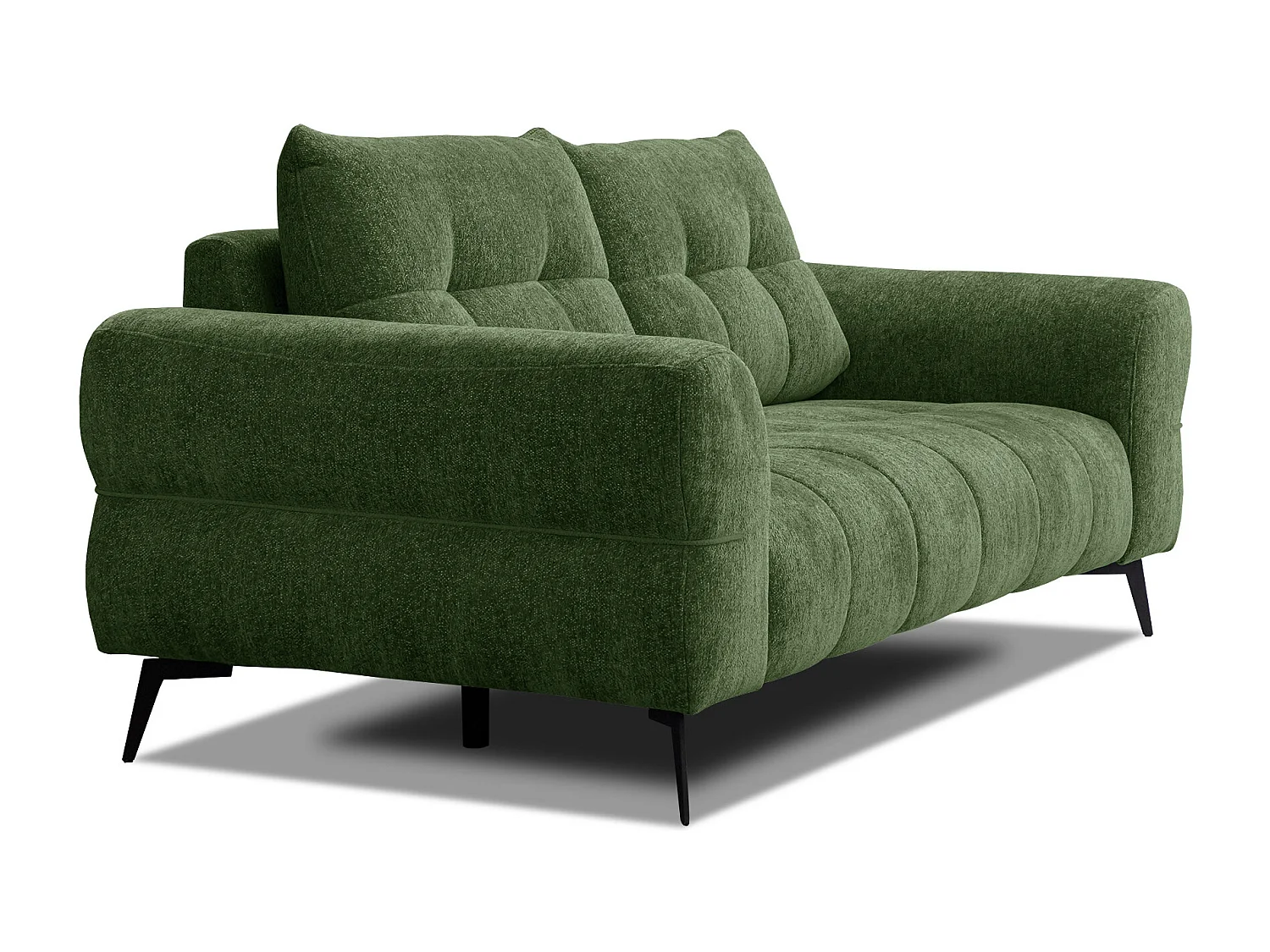 Sofa 2,5-Sitzer SALVINI, dunkelgrün