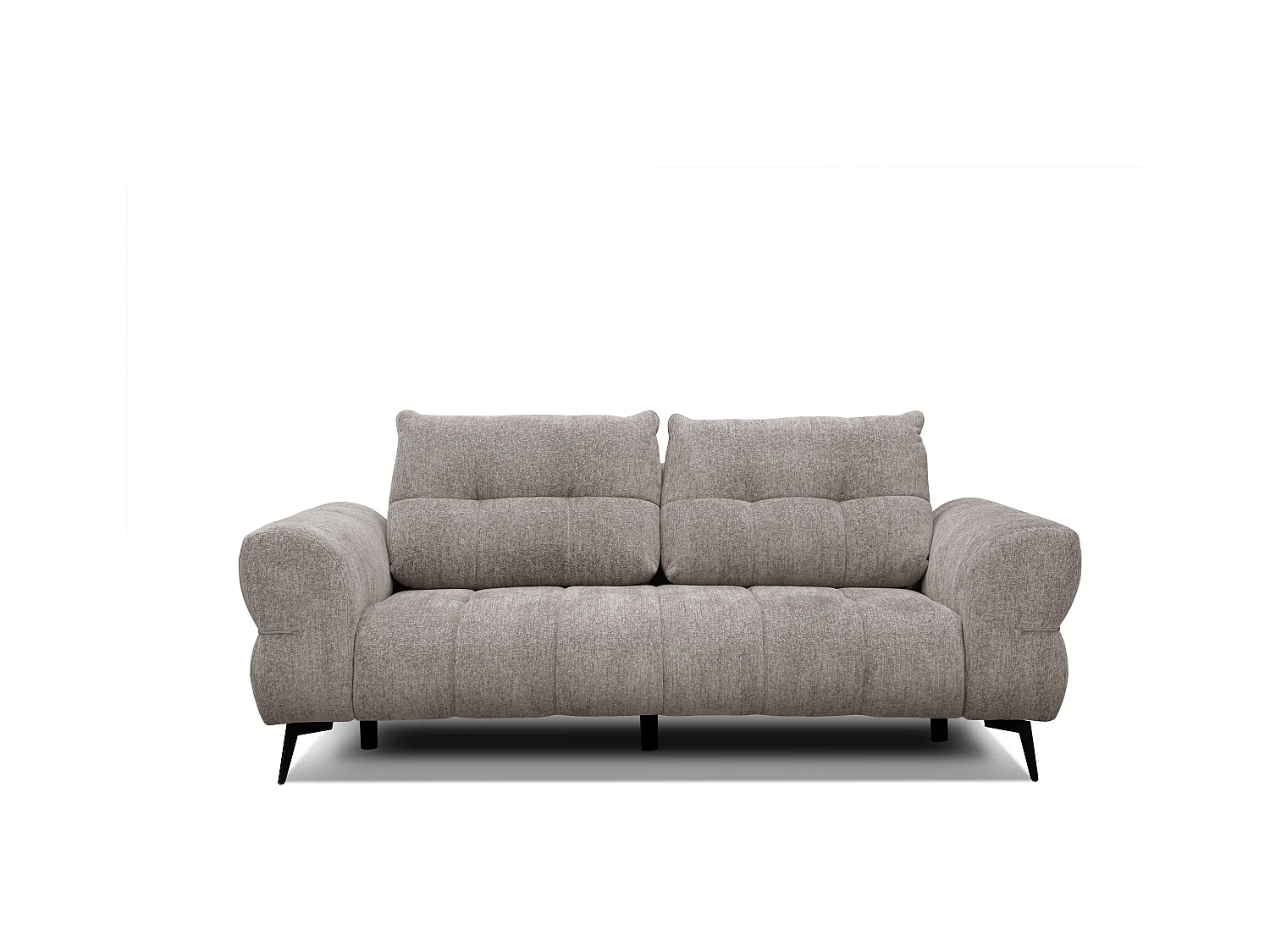 Canapé 3 places SALVINI, tissu beige  foncé