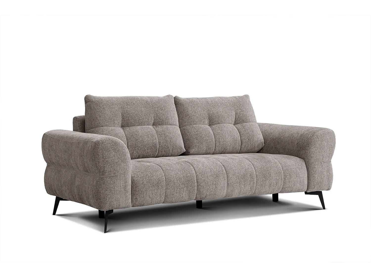 Sofa 3-Sitzer SALVINI, dunkelbeige