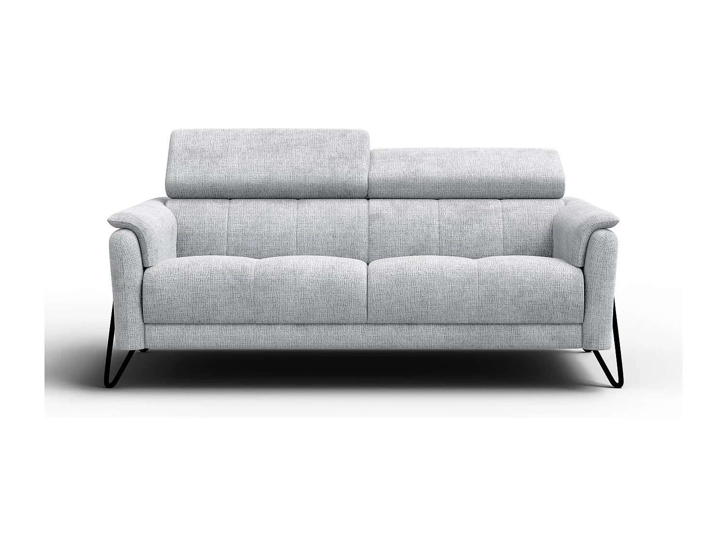 Sofa 3-Sitzer RODEN, hellgrau