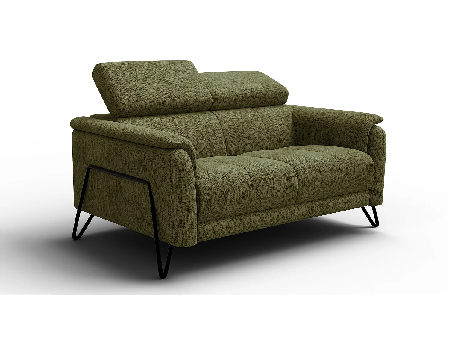 Sofa 2-Sitzer RODEN, olive