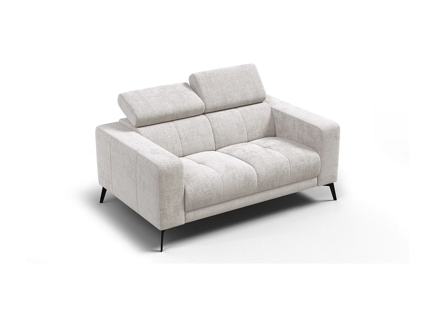 Sofa 2-Sitzer MORELLO, creme