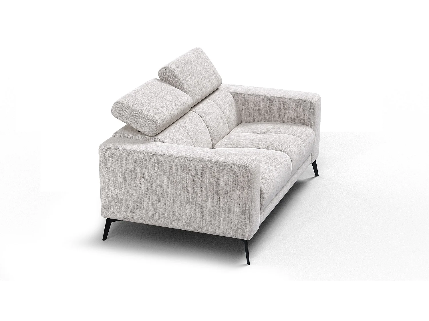 Sofa 2-Sitzer MORELLO, creme